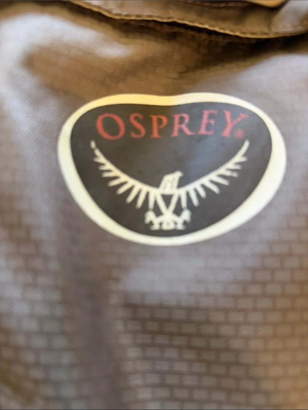 OSPREY Men's Dark Gray Daypack Backpack with Reflective Accents